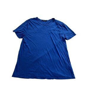 T by Alexander Wang Oversized T-Shirt in Blue